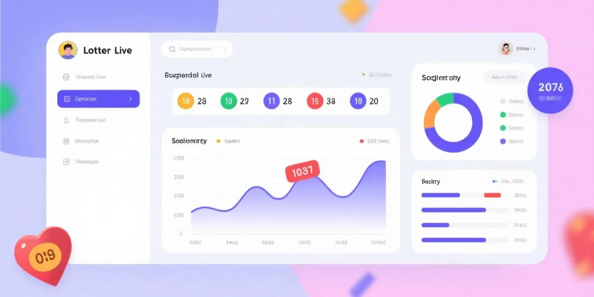 开奖直播界面示意图